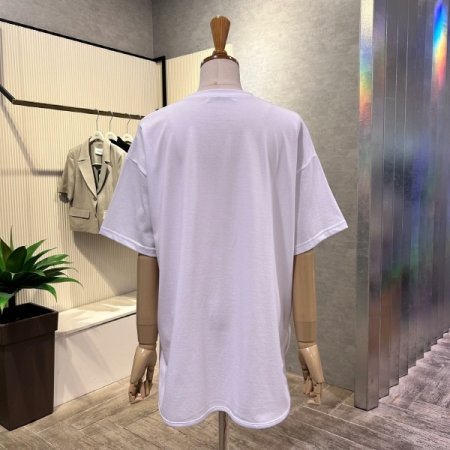 언발 박시 티셔츠