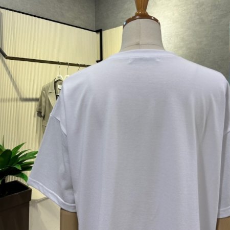 언발 박시 티셔츠