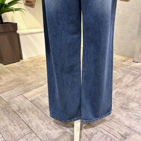 빈티지 워싱 데님 팬츠