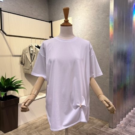 박시 언발 티셔츠