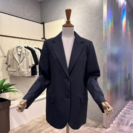 베이직 싱글 라인 자켓