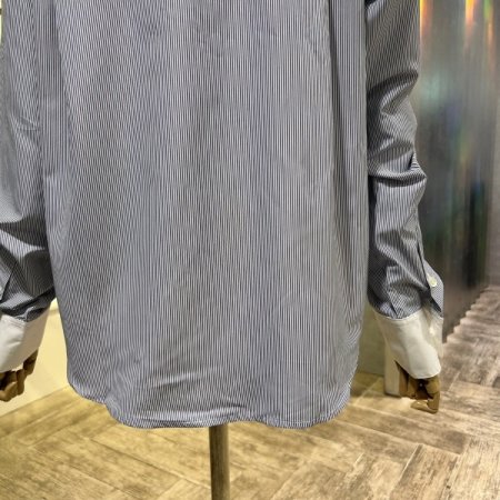 스트라이프 카라 셔트