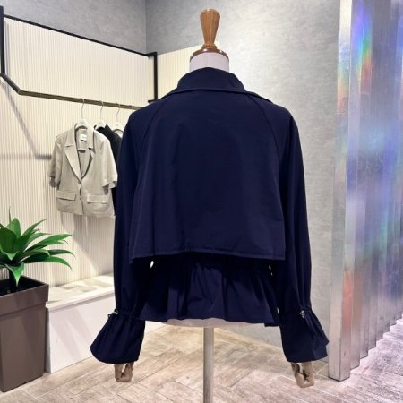 숏 스트링 더블 트렌치