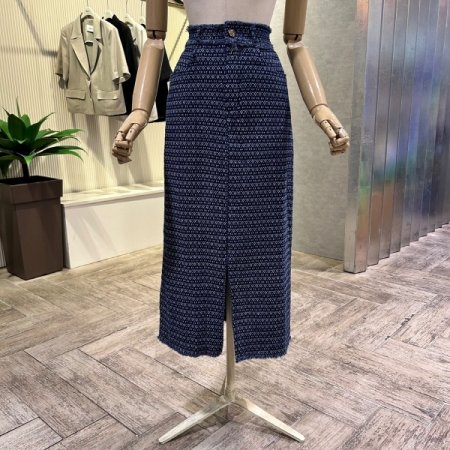 빈티지 H라인 롱 스커트