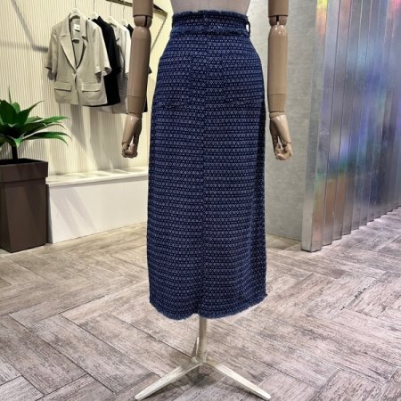 빈티지 H라인 롱 스커트