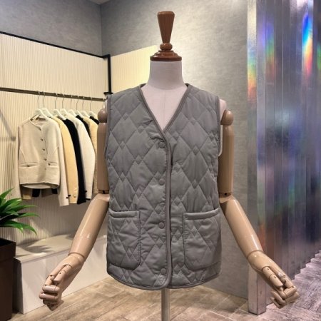 퀼팅 패딩 베스트