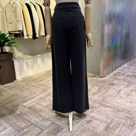 모혼방 와이드 일자 팬츠