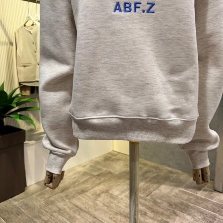 레터링 기모 맨투맨 티셔츠