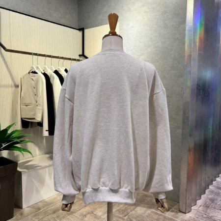 기모 레터링 라운드 티셔츠