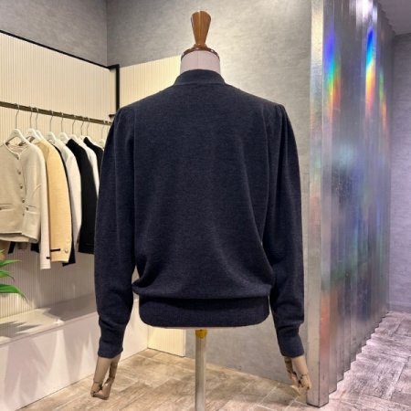 반 폴라 진주 라운드 니트