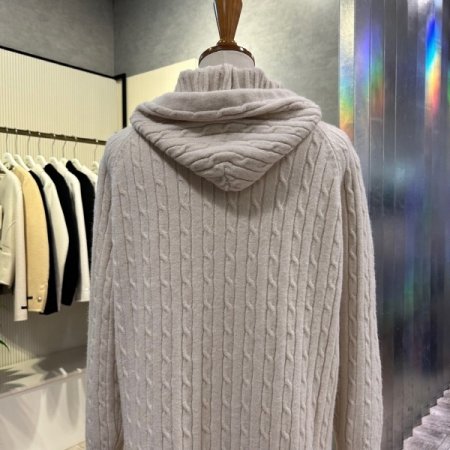 꽈베기 라인 니트 후드 원피스