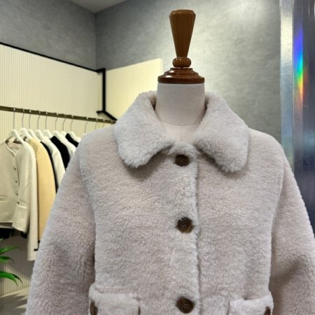 포켓 양털 카라 재킷