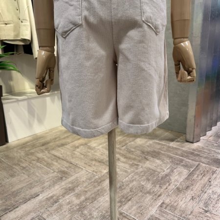 투턱라인 골덴 반바지