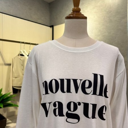 라운드 레터링 티셔츠