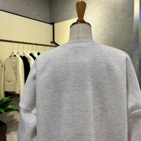 자수 레터링 기모 셋업 티셔츠