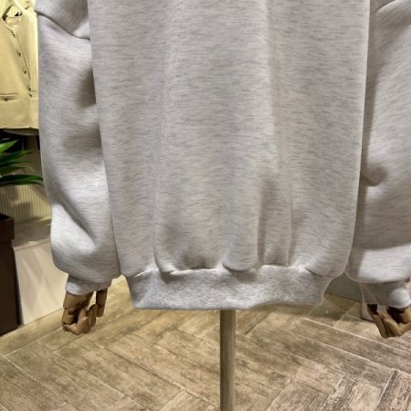 자수 레터링 기모 셋업 티셔츠