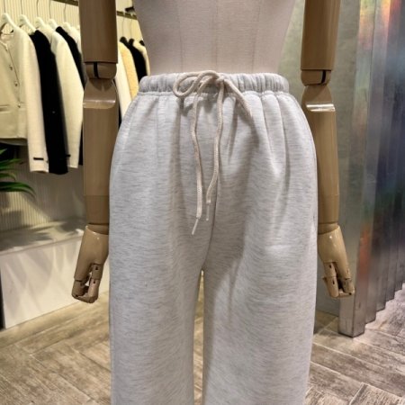 밴딩 기모 셋업 팬츠