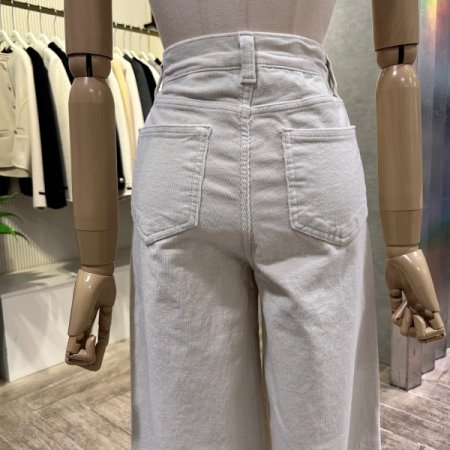 골덴 와이드 일자 밴딩 팬츠