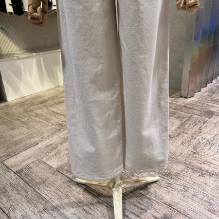 골덴 와이드 일자 밴딩 팬츠