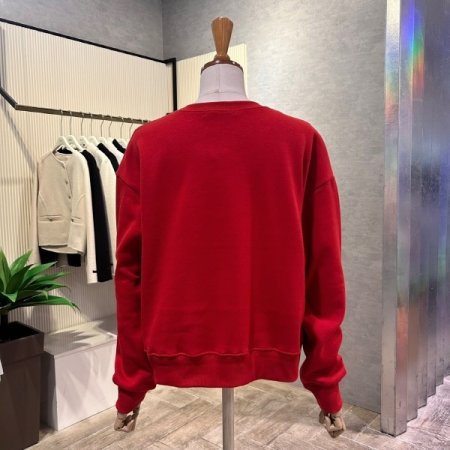 기모 레터링 맨투맨 티셔츠