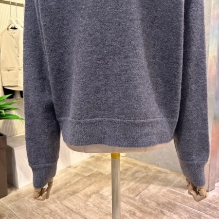 자수 마크 라운드 가디건