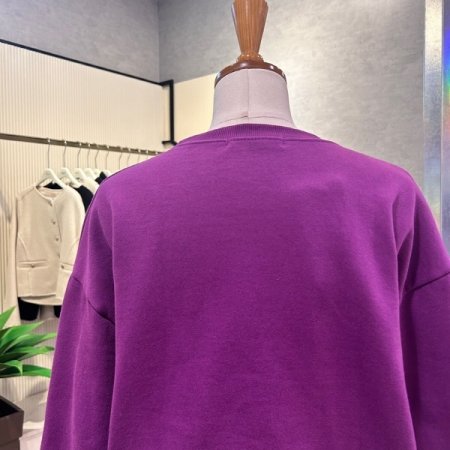 자수 기모 백 지퍼 티셔츠