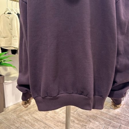 기모 후드 레터링 박시 티셔츠