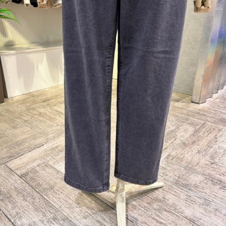 밴딩 배기 원턱 팬츠