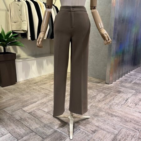 기모 백 밴딩 부츠컷 팬츠