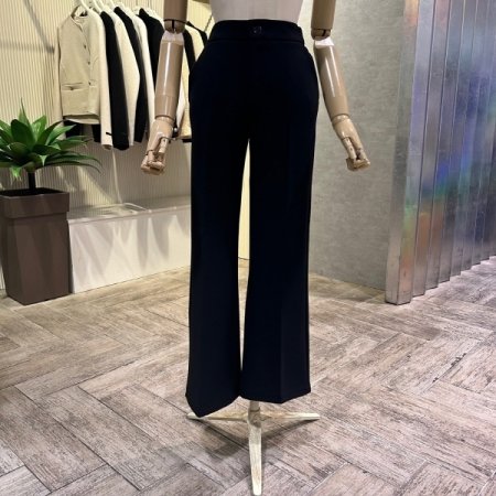 기모 백 밴딩 부츠컷 팬츠