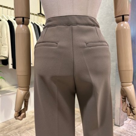 기모 백 밴딩 부츠컷 팬츠