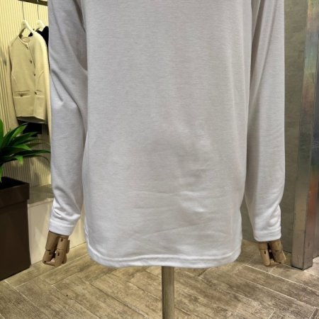 베이직 기모 반폴라 티셔츠