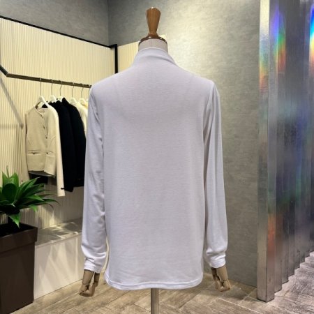 베이직 기모 반폴라 티셔츠