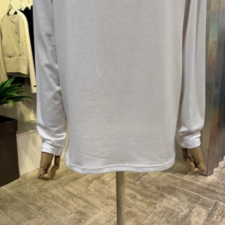 베이직 기모 반폴라 티셔츠