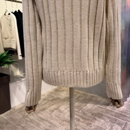 모플러 세트 라운드 니트