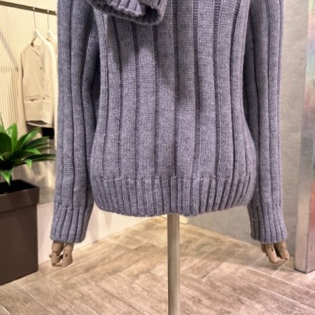 라운드 머플러 세트 니트