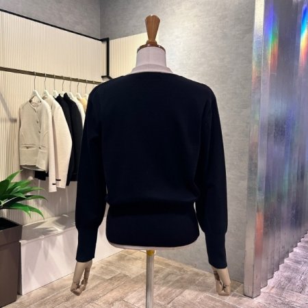 단추 스트랩 볼레로 가디건