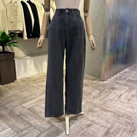 코듀로이 일자 팬츠