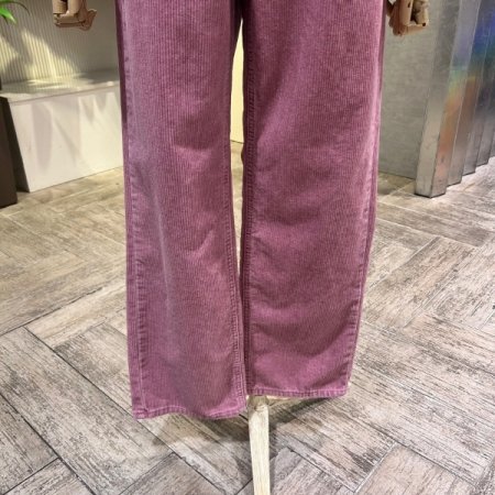 일자 코듀로이 팬츠