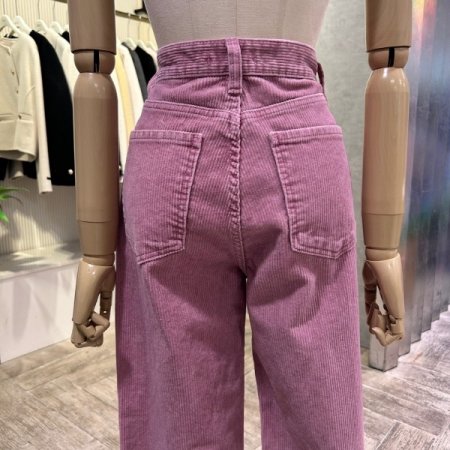 일자 코듀로이 팬츠