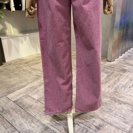 일자 코듀로이 팬츠