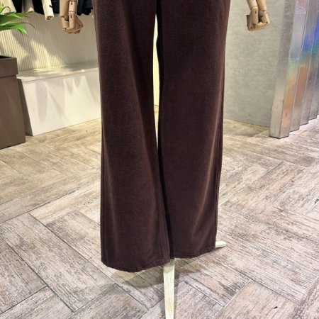 면 혼방 기모 통 일자 팬츠