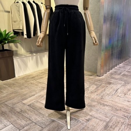 밴딩 골덴 기모 와이드 팬츠