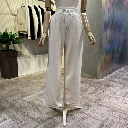 밴딩 골덴 기모 와이드 팬츠