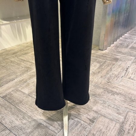 밴딩 골덴 기모 와이드 팬츠