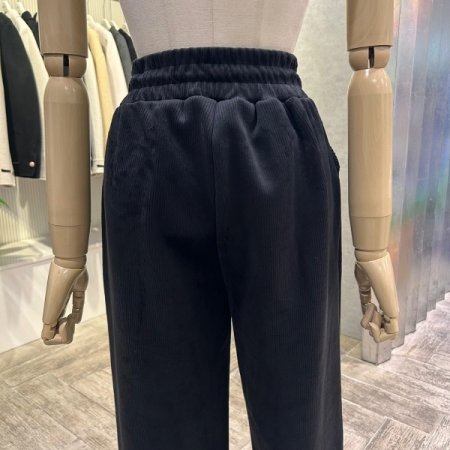 밴딩 골덴 기모 와이드 팬츠