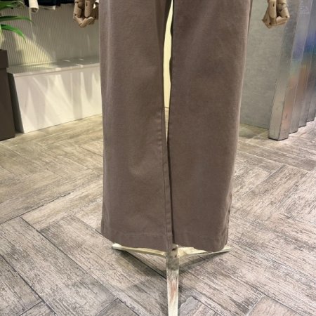 잔 골덴 기모 밴딩 팬츠