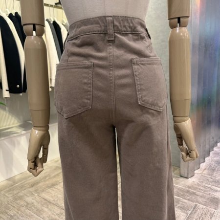 잔 골덴 기모 밴딩 팬츠