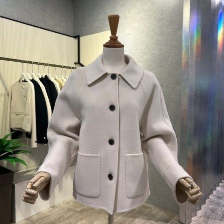 카라 단추 핸드메이드 자켓