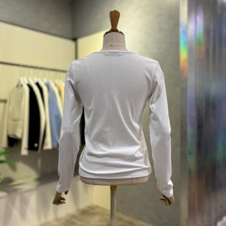 베이직 기모 라운드 티셔츠